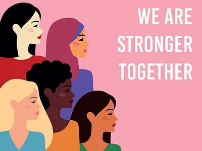 Women's rights design equality graphic design illustration rights vector woman