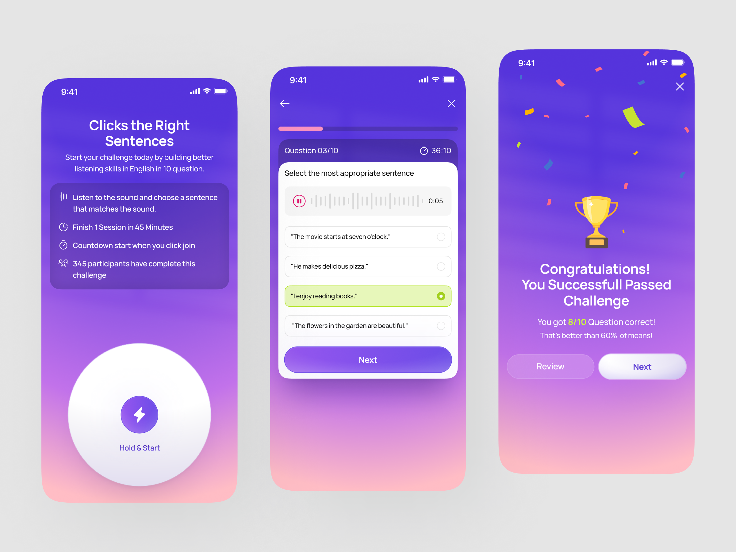 Example of Mobile App Design Concept