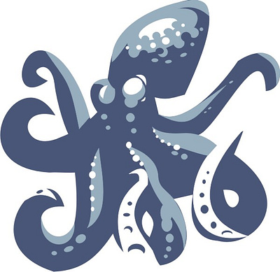 octopus animation graphic design logo ui