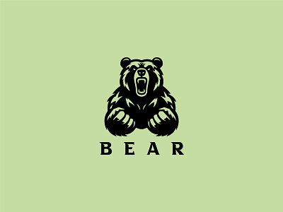 Bear Logo angry bear animal bear bear fitness bear head bear logo bear mountain beast forest grizzly bear gym logo mountain nba polar bear powerpoint roaring bear top bear ursa warrior wild bear