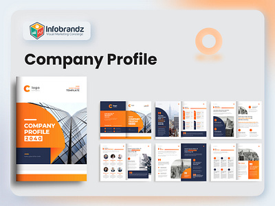 Company Profile graphic design