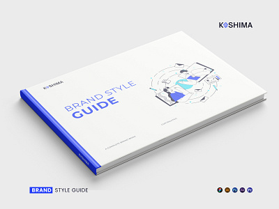FROSTIUM- Brand Style Guide brand style corporate guidelines logo identity software brand