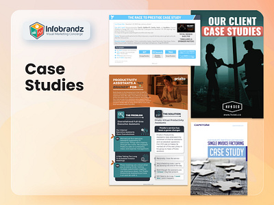 Case Studies graphic design