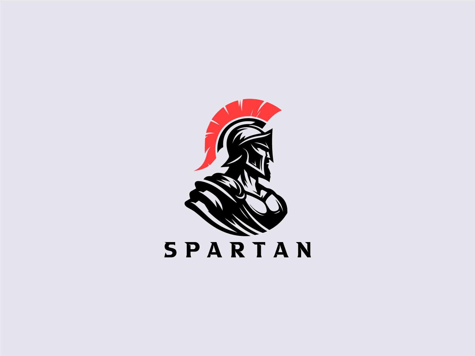 Spartan Logo by HUSSNAIN GRAPHICS on Dribbble