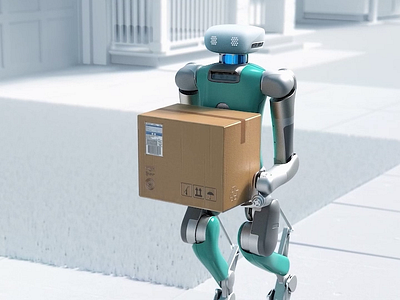 Minimal delivery 3d after effects ai amazon animation box c4d cgi cinema 4d delivery design graphic design house minimal packages product visualization robot suburban vfx white
