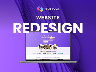 Coding Website Redesign Like SheCodes coding codingcommunity codingwebsite developmentexpertise shecodes web design websitedevelopment womencoding womenincoding