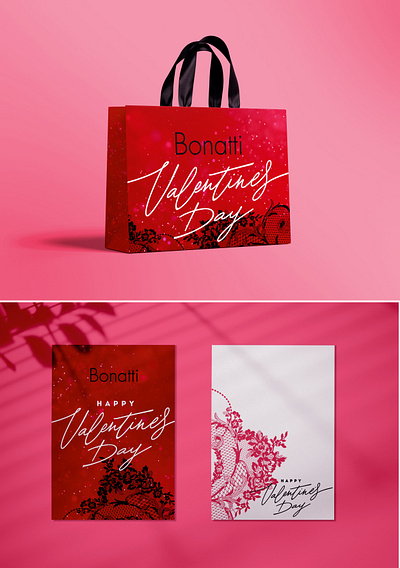 Bonatti Valentine Identity Design branding design graphic design identity design illustration package design