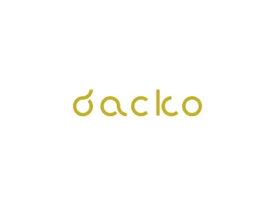 dacko / home decor branding design font graphic design letter lettering logo symbol