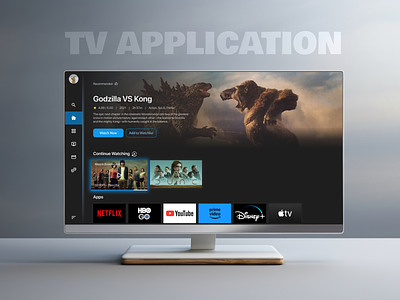 Day 25 : TV Application ui