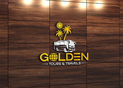 Logo Design for Tours & Travels Company gold logo golden golden logo logo logo design logo design for golden logo design for travel luxury logo travel brand logo travel company logo travel logo travel shop logo
