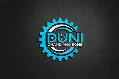 Logo Design - Duni Chand and Sons 3d logo for gym 3d logos creative logo creative post dental clinic design duni logo illustration logo logo design ui