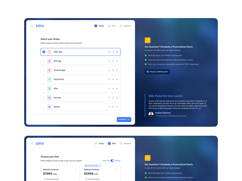 Setup Flow bento dashboard developer tools flat grid material ui minimal mui saas shad shadcn table tailwind vertical saas