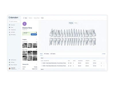 Dental Chart bento dashboard dentist dentistry developer tools flat grid material ui medical medtech minimal mui saas shad shadcn table tailwind vertical saas