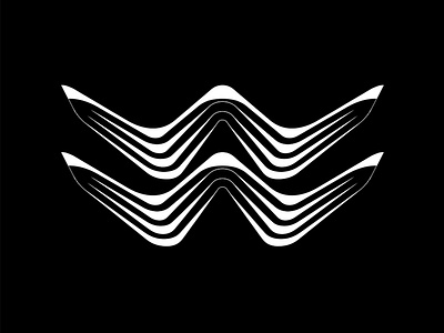 WW branding car design futurist graphic design icon identity illustration letter lettering line logo marks monogram symbol type typography ui w ww