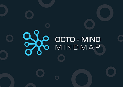 Octo - Mind Mind Map Logo Design branding design graphic design illustration logo typography vector