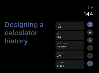 Daily UI challenge 004- Calculator challenge dailyui design ui ux