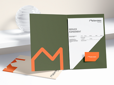 Brand development for a German real estate company branding brandingdesign design graphic design