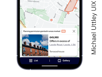 UIX Reimagined #15 - Rightmove Planning Permission design product design property ui uixreimagined ux uxdesign uxsatire