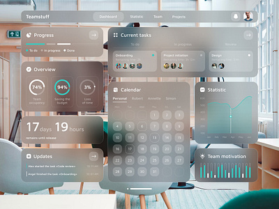 AR Planner Dashboard ar concept dashboard planner tasks ui