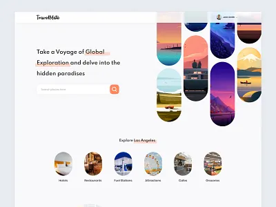 Travel Planner 2024 design minimal design planner travel trending ui uidesign ux website