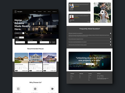 Rental Home Landing Page