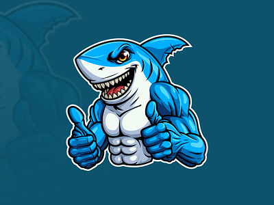 Shark Mascot shark vector