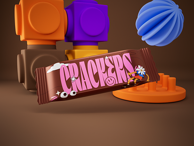 Crackers Branding & Packaging Design brand design branding design logo