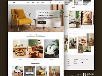 Home Interior Website UI UX customfurniture designagency digitaldesign digitalmarketplace ecommerce furnituredesign furniturestore furniturewebsite interiordesign interiorinspiration modernfurniture nsolutionexpert onlinefurniture onlineshopping uiuxdesign userexperience userinterface websitedesign