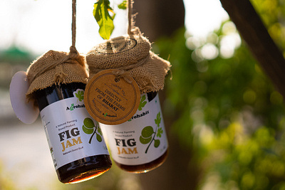 Fig Jam Label Design brand design branding food packaging food product jam jam design label design product design product packaging