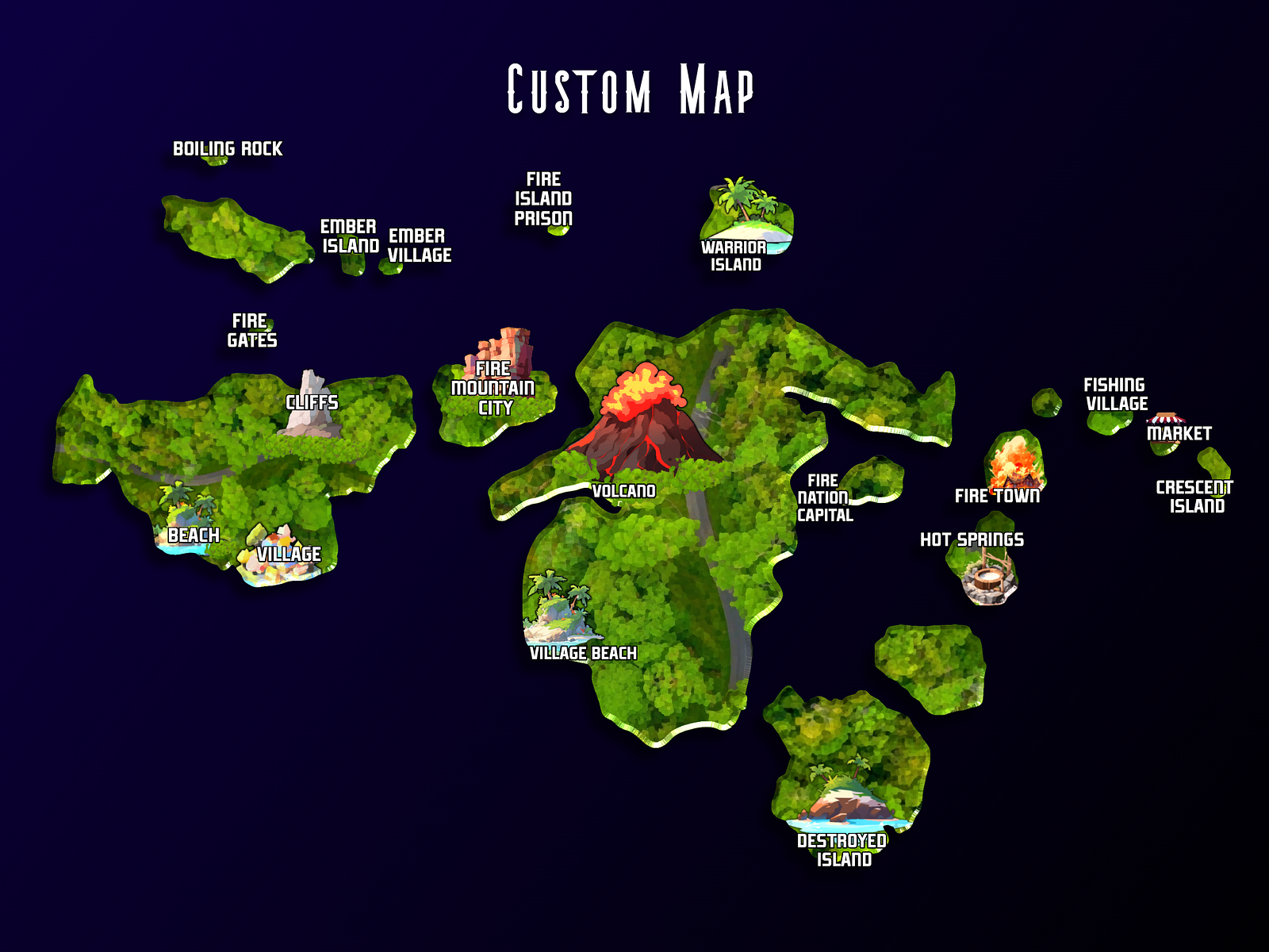 Custom Map by Magma on Dribbble