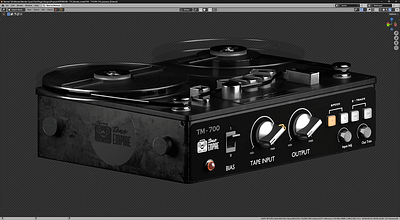 TM700 - GUI - Audio Plugin GUI Design audio design audio gui audio ui plugin design tape machine ui ux vst vst design