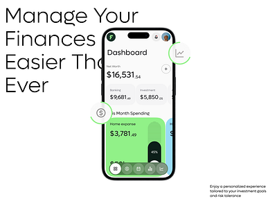 Finewise - Finance mobile application ai technology app design bitcoin budgeting currency expense figma finance financial planning finewise fintech innovation investment portfolio saas savings startup ui design