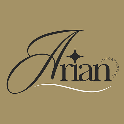 Logo for Arian company arian design logo