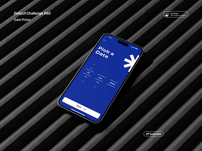 Daily UI #80 Date Picker dailyui design ui ux