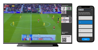 Live Sports TV Broadcasts for a Fun Strategy Competition Across iot service design ux