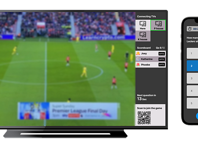 Live Sports TV Broadcasts for a Fun Strategy Competition Across iot service design ux