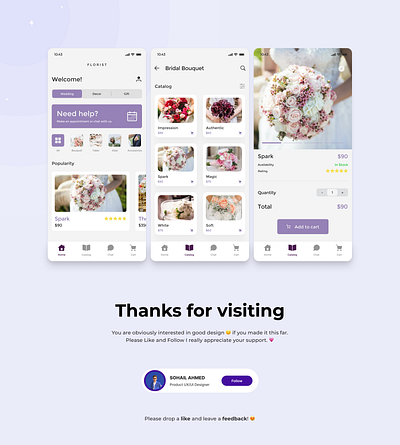 Ecommerce App Screen Design graphic design landing page ui ux uxui