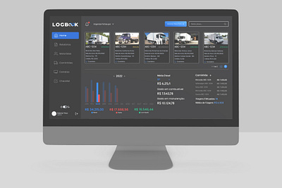 LogBook dashboard design figma platform ui ux
