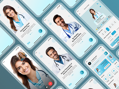 Healthease Medical App doctor appointment app medical app medical shop app ui