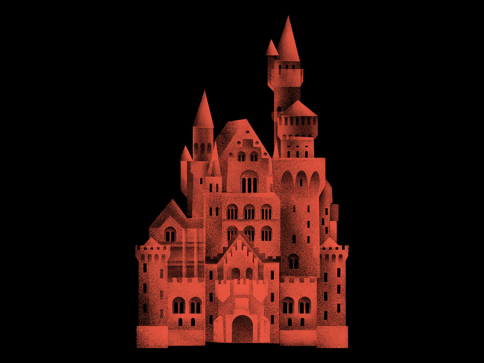 German language workbook cover illustration architecture illustration book cover editorial illustration germany illustration ilustracja ilustracja cyfrowa polish illustration