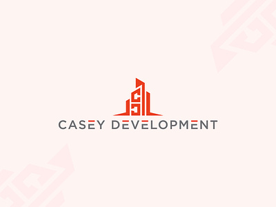 Casy Development construction company logo construction logo development company logo home logo house logo real estate company logo real estate logo
