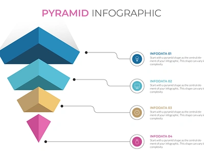 3D Pyramid Infographic Design 3d 3d pyramid infographic design branding graphic design infographic infographics logo motion graphics ui