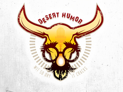 Logo concept - funny/satire chipdavid dogwings drawing funny humor logo skull vector