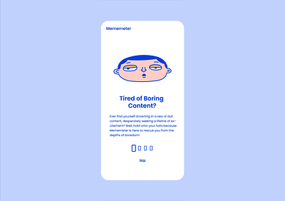 Daily UI 023 - Onboarding Animation after effects animation app design blue daily ui dailyui design illustration motion motion design motion ui onboarding ui ui design ux design