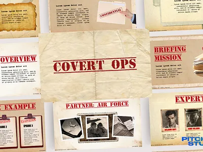 Covert Ops: Detective TV Mystery Series Pitch Deck Presentation creative deck creative pitch deck creative slide creative slides design film lookbook examples film pitch deck example film pitch deck examples graphic design movie pitch deck examples pitch deck design pitch deck examples film pitchdeck example professional deck slide deck inspiration startup pitch startup presentation startup slide tv series pitch deck tv series slide example