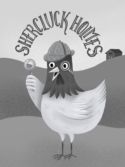Shercluck Holmes and the Mystery of the Dastardly Porch Pirate character character art character design color corporate illustration design game game design illustration illustrator mystery procreate sherlock holmes story storytelling visual art