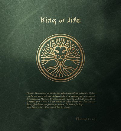 Words of life | Heraldry branding design de blason design graphique hiéraldique illustration poster design