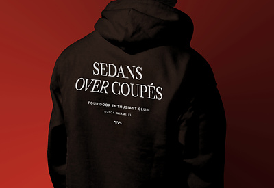 Sedans Over Coupés apparel cars coupe enthusiast jacket sedan swag type typography