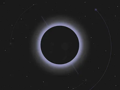 Eclipse axis design eclipse eclipse 2024 eclipse 24 gaussian blur glow graphic heavens illustration moon natural wonders phenomenon shooting star sky solar solar eclipse stars sun symbiotic