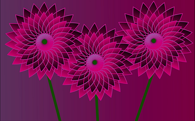 Flowers adobe after effects amazing animation beautiful design flowers follow gif graphic design graphics happy motion graphics nature pink
